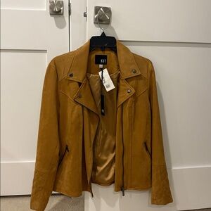 Kut from the Kloth Camel Suede Jacket NWT